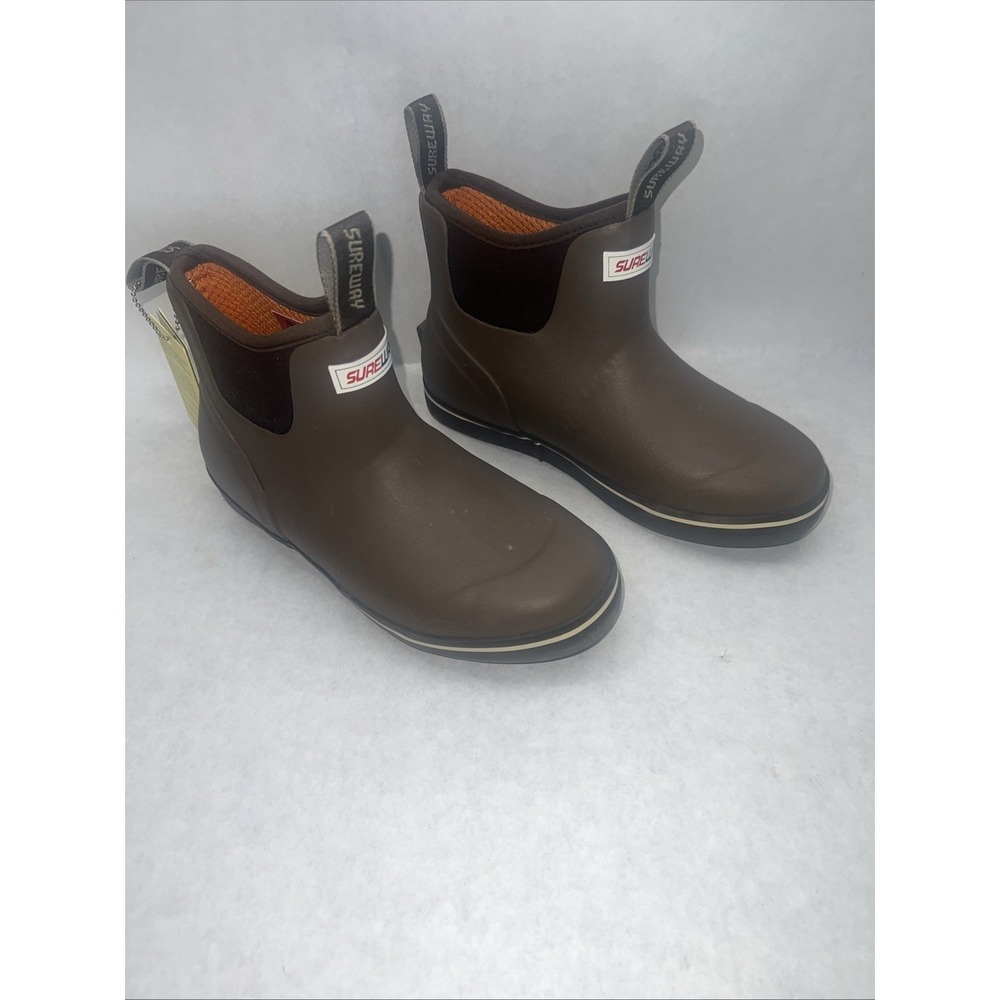 Sureway 500 Deck Boot Chelsea Waterproof Slip Resistant  Womens 6 Chocolate
